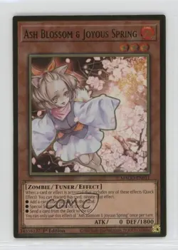 PGR - Ash Blossom & Joyous Spring 1st Ed. YuGiOh Gold Series: Maximum - Image 1