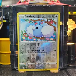 Swablu Evolving Skies Reverse Holo Pokemon TCG 132/203 Sword & Shield Common - Image 1