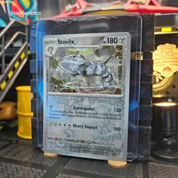 Steelix Paradox Rift Reverse Holo Pokemon TCG 125/182 Scarlet & Violet Rare - Image 2