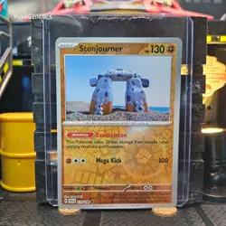 Stonjourner Scarlet & Violet Reverse Holo Pokemon TCG 121/198 SV01 Uncommon - Image 1