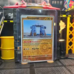 Stonjourner Scarlet & Violet Reverse Holo Pokemon TCG 121/198 SV01 Uncommon - Image 3