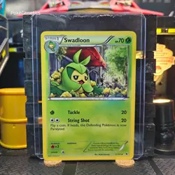 Swadloon Noble Victories Pokemon TCG 2/101 Black & White 3 Uncommon - Image 1