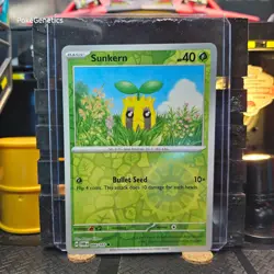 Sunkern Twilight Masquerade Reverse Holo Pokemon TCG 006/167 Scarlet & Violet - Image 1