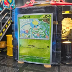 Surskit Paradox Rift Reverse Holo Pokemon TCG 001/182 Scarlet & Violet Common - Image 2