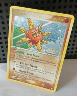 Solrock 25/92 EX Legend Maker Holo Rare Pokemon Card 2006 - Image 4