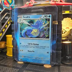 Seadra Cosmos Holo Promo Shrouded Fable Pokemon TCG 011/064 Scarlet & Violet - Image 2