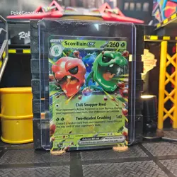 Scovillain ex Temporal Forces Ultra Rare Pokemon TCG 022/162 Scarlet & Violet - Image 3