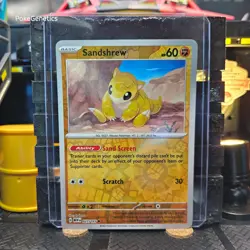 Sandshrew 151 Reverse Holo Pokemon TCG 027/165 Scarlet & Violet Common - Image 1