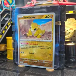 Sandshrew 151 Reverse Holo Pokemon TCG 027/165 Scarlet & Violet Common - Image 2