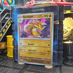 Sandslash 151 Reverse Holo Pokemon TCG 028/165 Scarlet & Violet Uncommon - Image 2