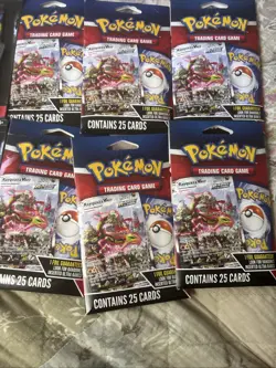 pokemon trading cards sealed packs lot Of 16 Packs Total - Image 2