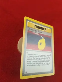 1999 Pokemon Base Set Devolution Spray 72/102 WOTC Vintage Trainer LP - Image 4