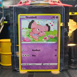 Snubbull Fusion Strike Pokemon TCG 115/264 Sword & Shield SWSH08 Common - Image 1