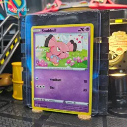 Snubbull Fusion Strike Pokemon TCG 115/264 Sword & Shield SWSH08 Common - Image 2