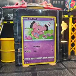 Snubbull Fusion Strike Pokemon TCG 115/264 Sword & Shield SWSH08 Common - Image 3