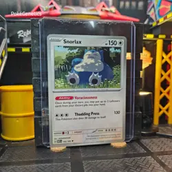 Snorlax 151 Pokemon TCG 143/165 Scarlet & Violet Uncommon - Image 3