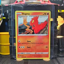Slugma Vivid Voltage Pokemon TCG 027/185 Sword & Shield SWSH04 Common - Image 1