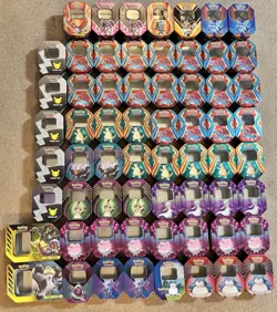 Pokemon TCG Empty Tin Lot Of 63 Total NO Packs - Tins Only. NO CARDS ONLY TINS - Image 2