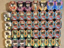 Pokemon TCG Empty Tin Lot Of 63 Total NO Packs - Tins Only. NO CARDS ONLY TINS - Image 3