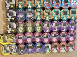 Pokemon TCG Empty Tin Lot Of 63 Total NO Packs - Tins Only. NO CARDS ONLY TINS - Image 4