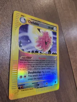 Clefable 007/165 Expedition Base Set Reverse Holo Pokemon TCG Card - Image 4