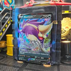 Skuntank V Silver Tempest Ultra Rare Pokemon TCG 108/195 Sword & Shield - Image 2