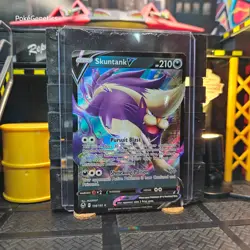 Skuntank V Silver Tempest Ultra Rare Pokemon TCG 108/195 Sword & Shield - Image 3