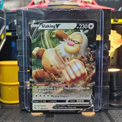 Slaking V Pokemon Go Ultra Rare Pokemon TCG 058/078 - Image 1