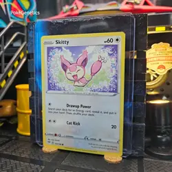 Skitty Darkness Ablaze Pokemon TCG 141/189 Sword & Shield SWSH03 Common - Image 2