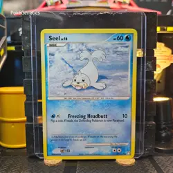 Seel Mysterious Treasures Pokemon TCG 97/123 Diamond & Pearl Common - Image 1