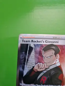Pokemon TCG Team Rocket's Giovanni Destined Rivals Ultra Rare Card 225/182 - Image 2