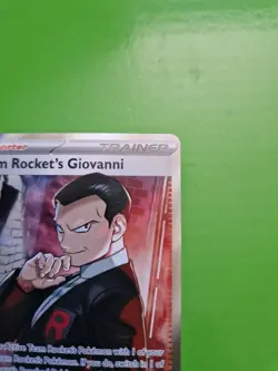 Pokemon TCG Team Rocket's Giovanni Destined Rivals Ultra Rare Card 225/182 - Image 3