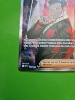 Pokemon TCG Team Rocket's Giovanni Destined Rivals Ultra Rare Card 225/182 - Image 5