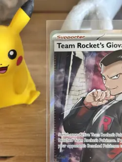 Pokemon TCG Team Rocket's Giovanni Destined Rivals Ultra Rare Card 225/182 - Image 2
