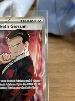 Pokemon TCG Team Rocket's Giovanni Destined Rivals Ultra Rare Card 225/182 - Image 3