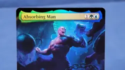 Absorbing Man Extended Art Foil NM MSH 416 MTG Marvel Super Heroes Magic - Image 2