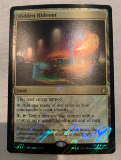 Hidden Hideout (Surge Foil) - Teenage Mutant Ninja Turtles Foil - Image 1