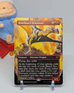 Bonehoard Dracosaur 🦖NM🐉 The Lost Caverns of Ixalan Magic The Gathering MTG - Image 1