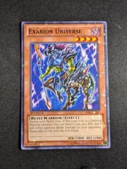 Yugioh - Exarion Universe BP01-EN126 1st Edition Starfoil Rare NM - Image 1