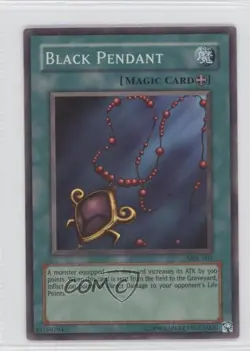 Black Pendant Unlimited YuGiOh Magic Ruler Booster #MRL-003 2002 READ - Image 1