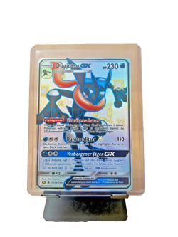 Pokemon Card - TCG GER - Greninja GX - Hidden Fates SV56/SV94 - Near Mint - Image 1