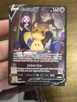 Mimikyu V TG16/TG30 Swsh09: Brilliant Stars Trainer Gallery Holo Pokemon Card - Image 5