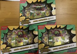 x3 Pokemon TCG Ascended Heroes Mega Meganium EX box Brand New Factory Sealed - Image 1