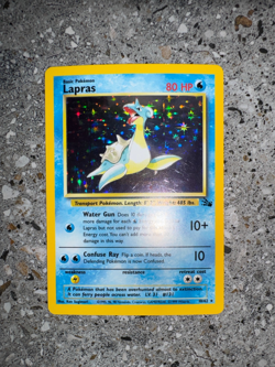 Pokemon TCG Cards Lapras 10/62 Fossil Holo Rare EXC-NM - Image 4