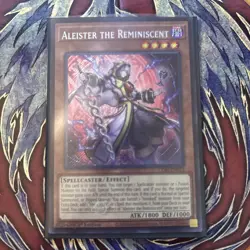 Yugioh! 1x Aleister the Reminiscent CORI-EN015 Secret Rare 1st Ed NM - Image 1