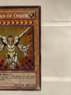 Yu-Gi-Oh! Guardian Of Order - LODT-EN000 - 1st Edition Secret Rare - NM / Mint - Image 2