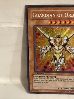 Yu-Gi-Oh! Guardian Of Order - LODT-EN000 - 1st Edition Secret Rare - NM / Mint - Image 3