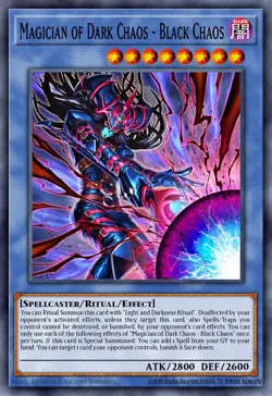 Konami Yu-Gi-Oh! Magician of Dark Chaos - Black Chaos Ritual (PRE-ORDER) - Image 1