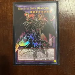 Konami Yu-Gi-Oh! Red-Eyes Dark Dragoon RA05-EN141 1st Edition - Image 1