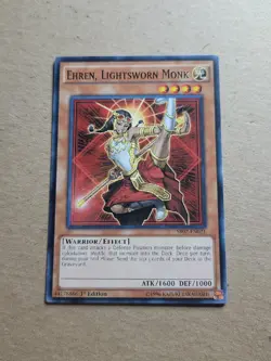 Ehren, Lightsworn Monk - SR02-EN021 - 1st Edition - YuGiOh-LP - Image 1